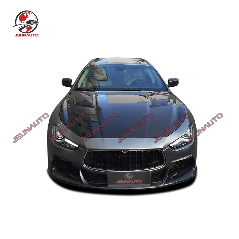 

High Quality Carbon Fiber Hood Cover For Mase Ghibli ASP Style Engine Bonnet For Ghibli 2014-2017 Body Kit