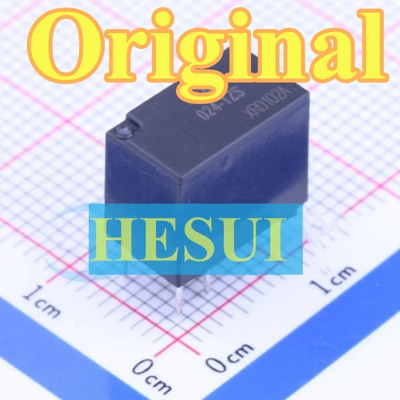 Subminiature high sensitivity 24V relay single pole double throw HFD23-024-1ZS DIP 7.5x12.5mm