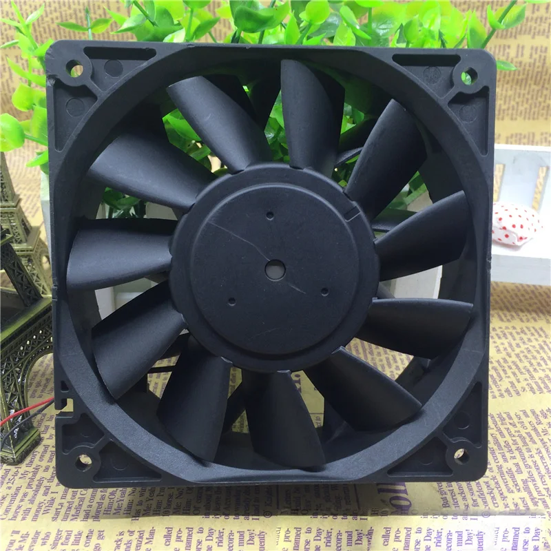 Delta 12038 DC12V 3.24A 57.6W PFC1212DE 12cm High-volume heat dissipation fan PWM air blower