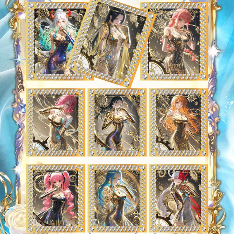 2025 Lastest Wholesale Wenka Culture One Piece Collection Waifu Card Boa Yamato Acrylic Card Nami Popular Trading