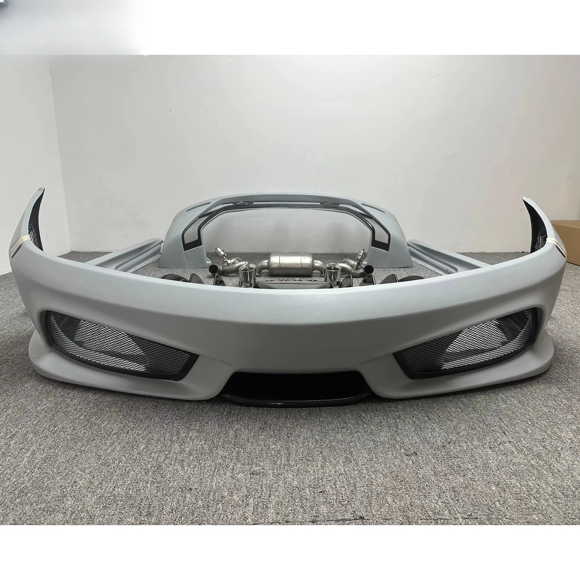 Upgrade Kit Partial Carbon Fiber Body Kit for F430 High Quality Good Fitment 2005-2009