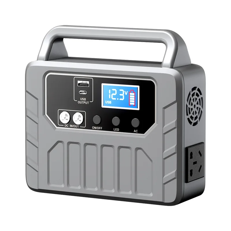 

Portable 200W Solar Power Station with NMC Lithium Battery 220v/110v USB Output LED Light & 1800 Times Cycle MPPT Controller