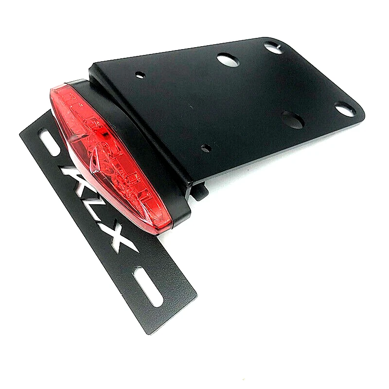 Motorcycle Tail Tidy Fender Eliminator LED Tail light Mount Bracket  License Plate Holder For KAWASAKI KLX 250S SF KLX300SM