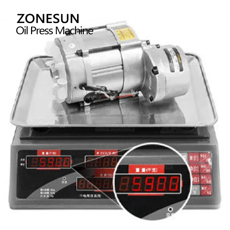 ZONESUN ZS-ZY22A Macchina automatica per la pressatura dell'olio Arachidi Oliva Sesamo Mais Semi di mandorle Estrattore Apparecchio da cucina Utensile domestico