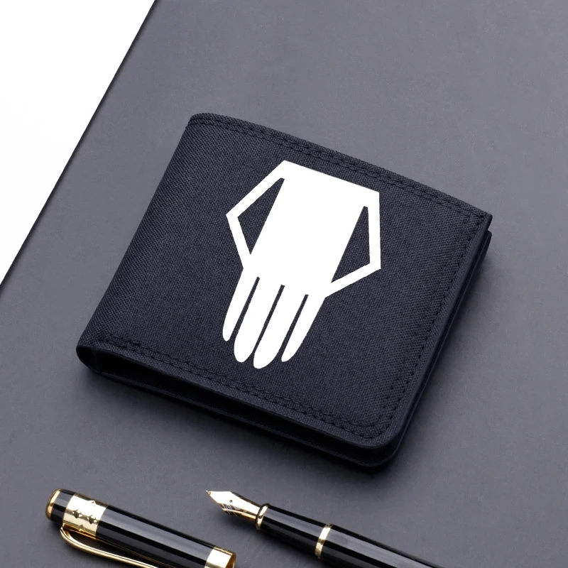 My Hero Academia Short Wallet Boy Cartoon Bakugo Katsuki Printed Wallet Portable Anime Card Holder Coin Purse Birthday Gift