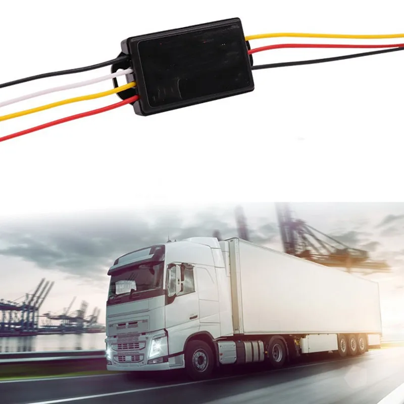 2 pcs 10-30V Universal Car Flash Strobe Controller Flasher Module Adapter for LED Side Marker Brake Light