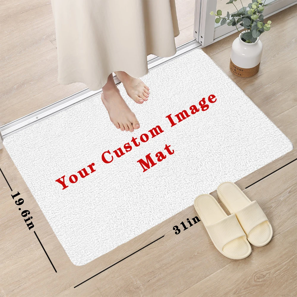 Custom Pattern Printed Floor Mat, Bathroom Mat Rug，Home Kitchen Non-slip Oil-proof Floor Mat, Kitchen Indoor Floor Runner Rug