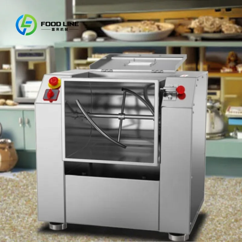 

Customized Industrial Dough Mixer Electric High Speed with Timer Safety Guard for Pizza Bread Production Line