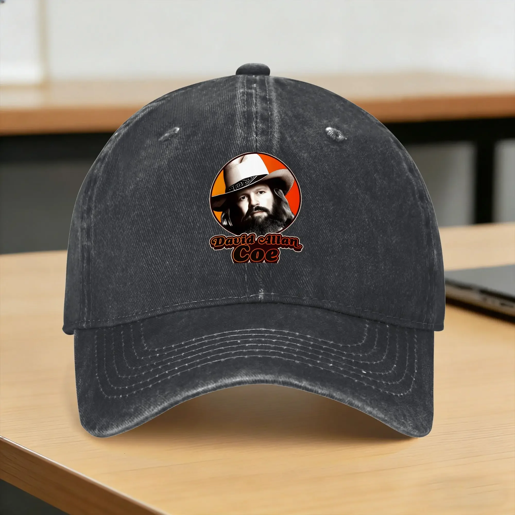 

Retro David Allan Coe Tribute Casual Baseball Cap Outdoor Sports Trucker Hat Summer High Quality Unisex Men Trendy Baseball Caps