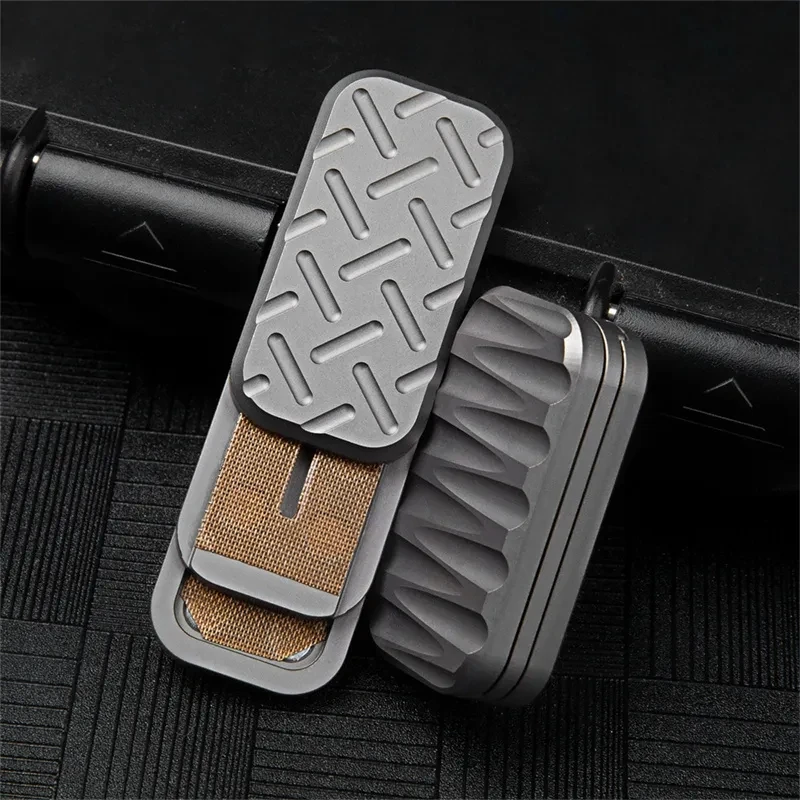 Alloy Haptic Slider EDC Fidget Slider Adult Metal Fidget Toys ADHD Tool Anxiety Stress Relief Toys Men Birthday Gifts