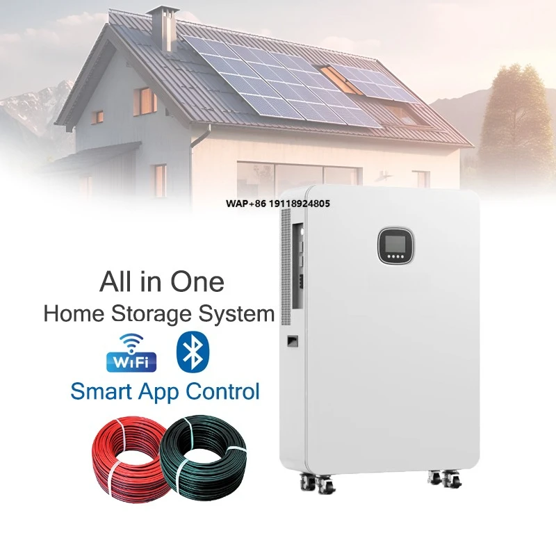 

Комплектная бытовая литиевая батарея 48В для хранения энергии, инвертор 3.5кВт, LiFePO4 аккумулятор 5кВтч 51.2В 200Ач, комплект солнечной системы