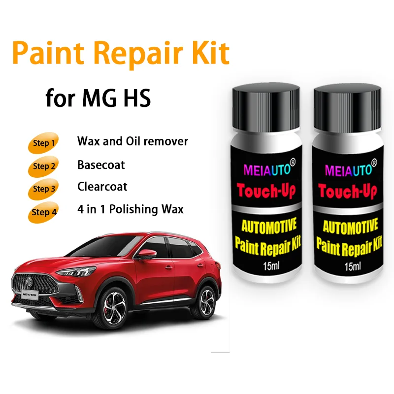 Kit de réparation de peinture de voiture pour MG HS, dissolvant de rayures de peinture de retouche, accessoires d'entretien de peinture automobile