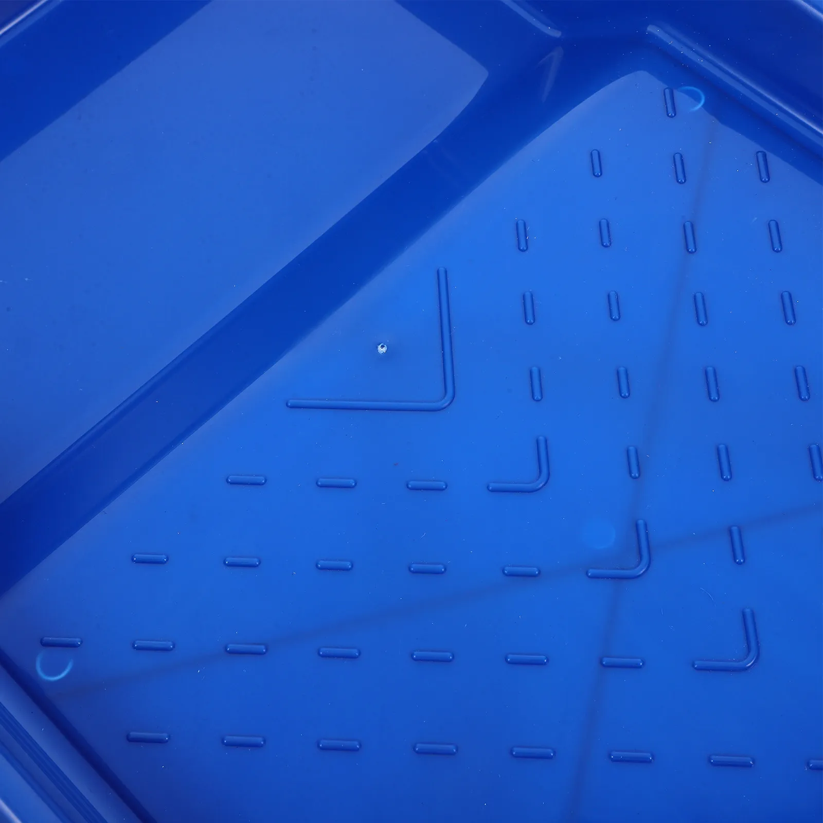9 Inch Blue Universal Plastic Paint Tray for Roller Brushes Paint Pan Liners Disposable Painting Supplies Wall Painting Tools