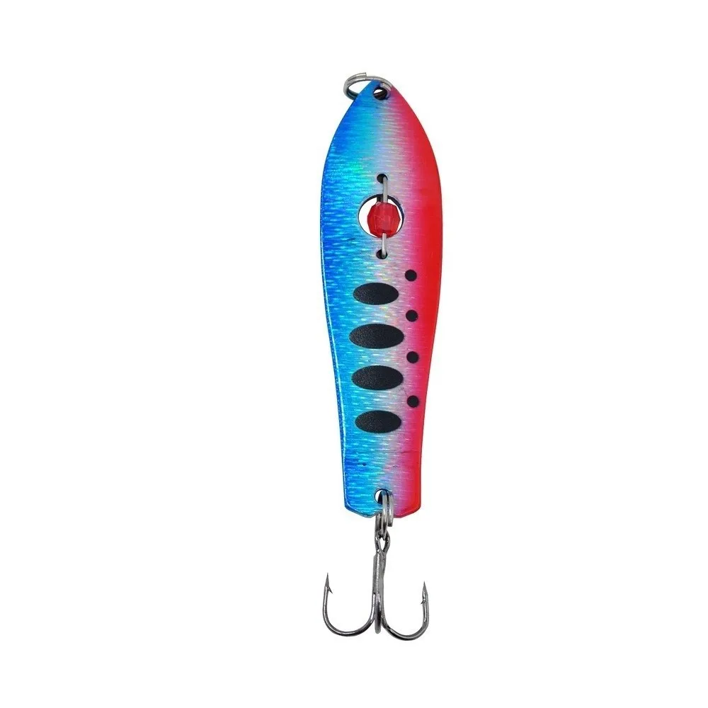 2 pz 93mm Lunghezza Richiamo di Pesca Spinner Materiale Ottone 28g Peso Esche da Traina Costruzione in Metallo Esche da Pesca in Metallo