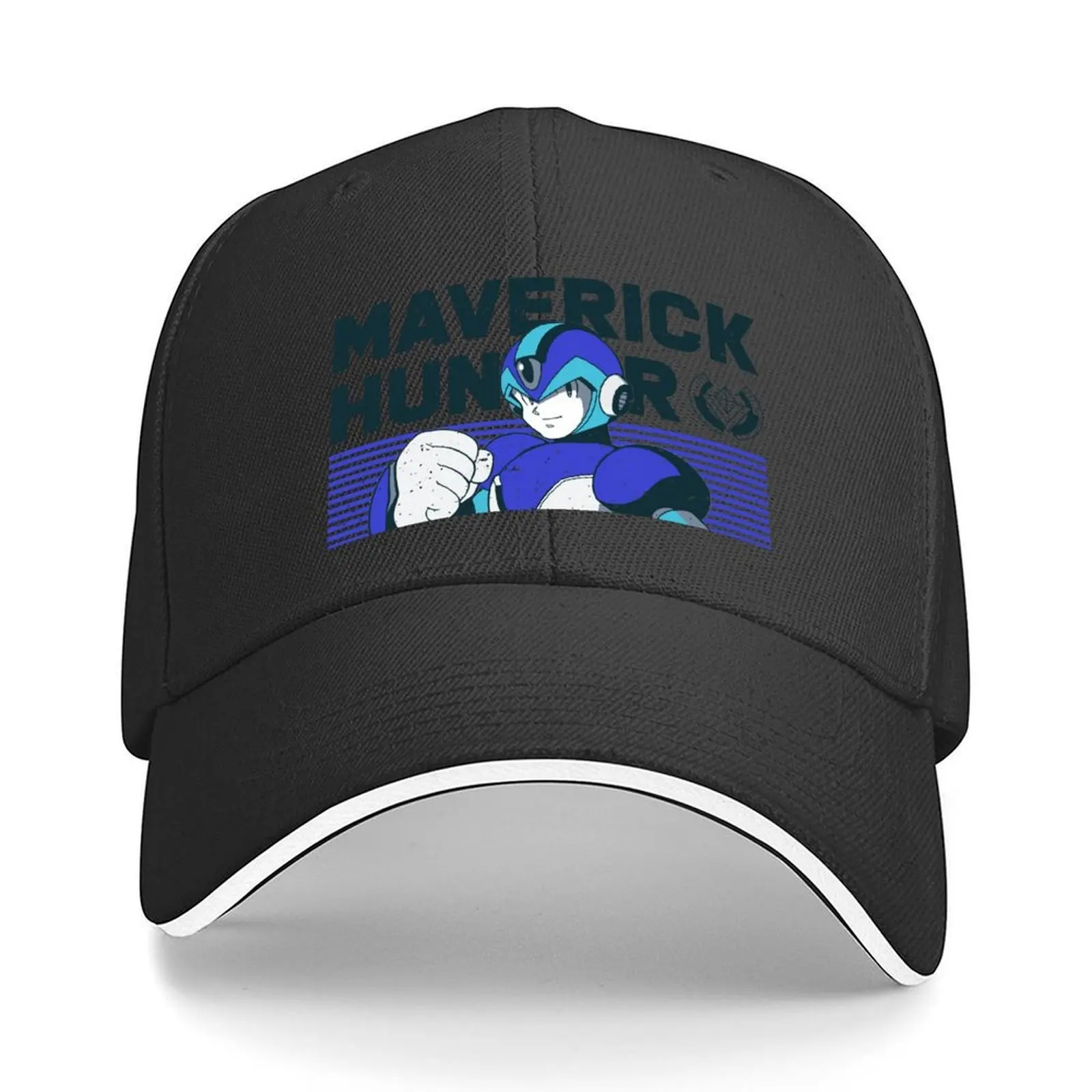 

Maverick Hunter Mega Man X Baseball Cap custom caps Thermal Visor Visor tactical cap Hats For Men Women's