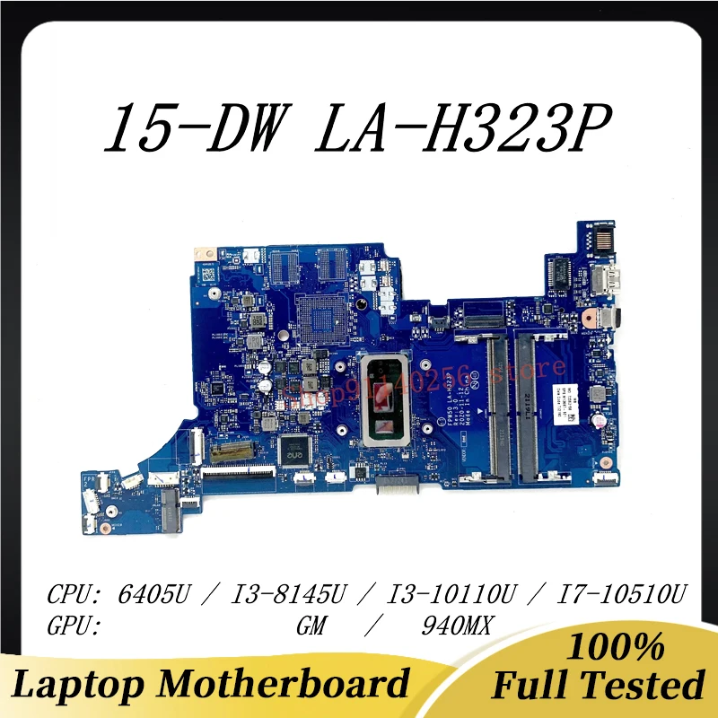 

Mainboard M13687-601 L51985-601 L68075-601 L68077-601 L68080-601 For HP 15-DW LA-H323P With 6405U/I3/I7 CPU GM/940MX 100% Tested