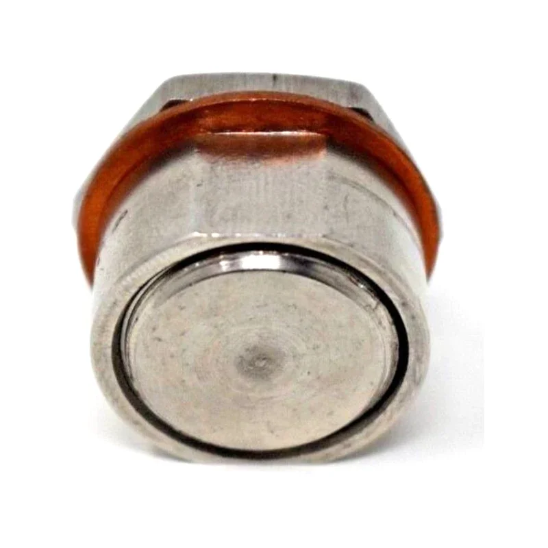 Tuerca de enchufe del tapón 18x1 5 del tapón de la soldadura del sensor de oxígeno de acero 304 con níquel que cubre el hierro de la junta