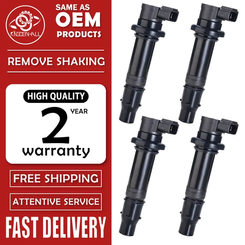 Imagen 1 del producto 4 Uds bobina de encendido F6T558 F6T560 para Yamaha YZF R1 R6 R6S VMX V Max 2002-2017 FZ1 FZ8 RS SR ❤ro 5VY-82310-00-00 5VY 823100000