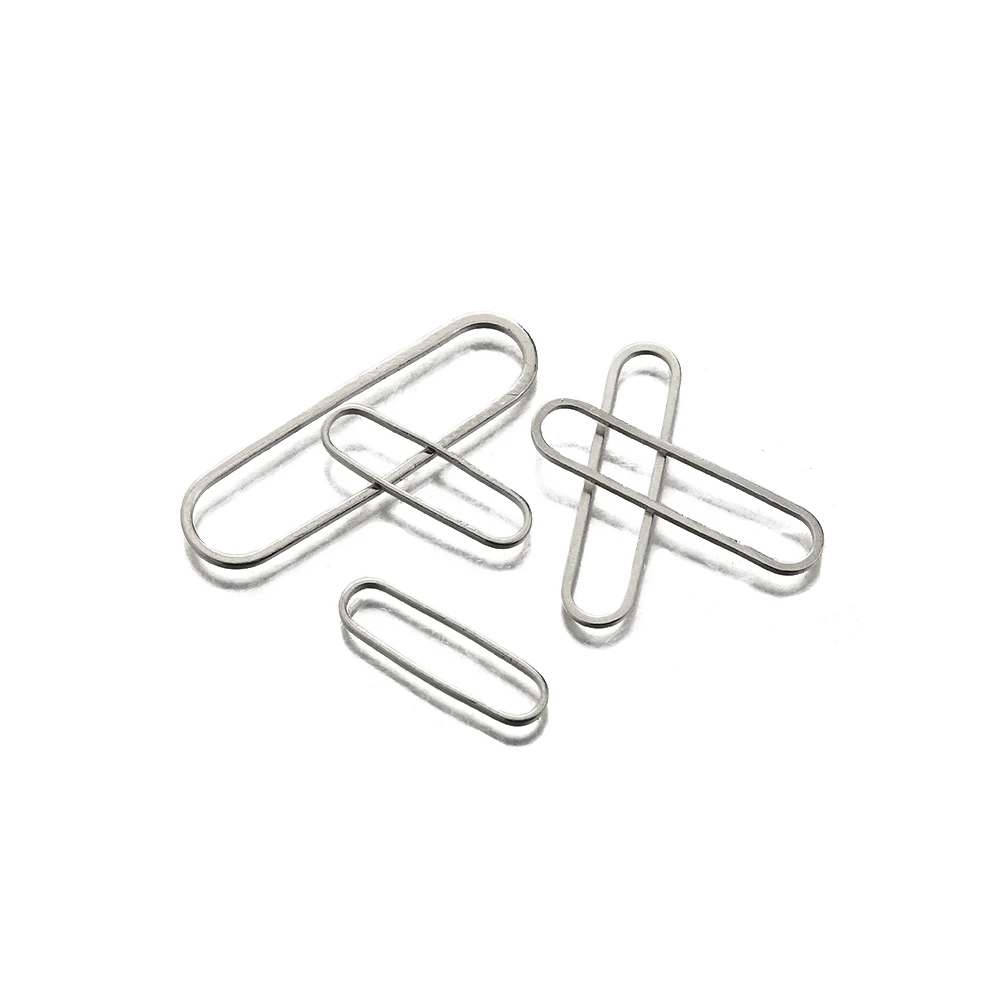 Brass Oval Gold Plated Frame Link Hollow Bezel  Hoop Connector For DIY Earrings Necklace Bracelet Jewelry Making Accessories