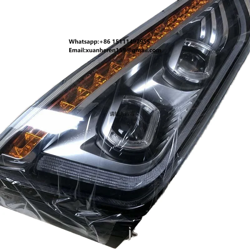 

Новая комбинированная фара Kinglong Bus 236100184&236100188 QA 1597 05&QA1598 06, пластиковая, для освещения