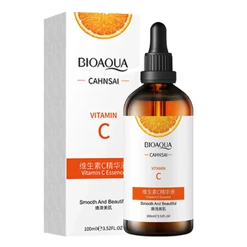 BIOAQUA 얼굴 보습용 비타민 C 세럼, 피부 회복, 부드러운 페이셜 에센스 세럼, 페이셜 케어 스킨 케어 제품