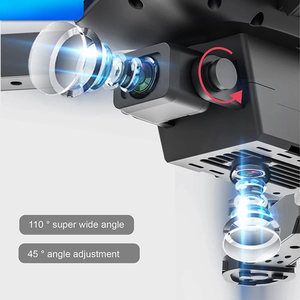 E99 Foldable Quadcopter Drone with HD 4K Camera Altitude Hold Remote Control Four Axis Aircraft UAV Photography