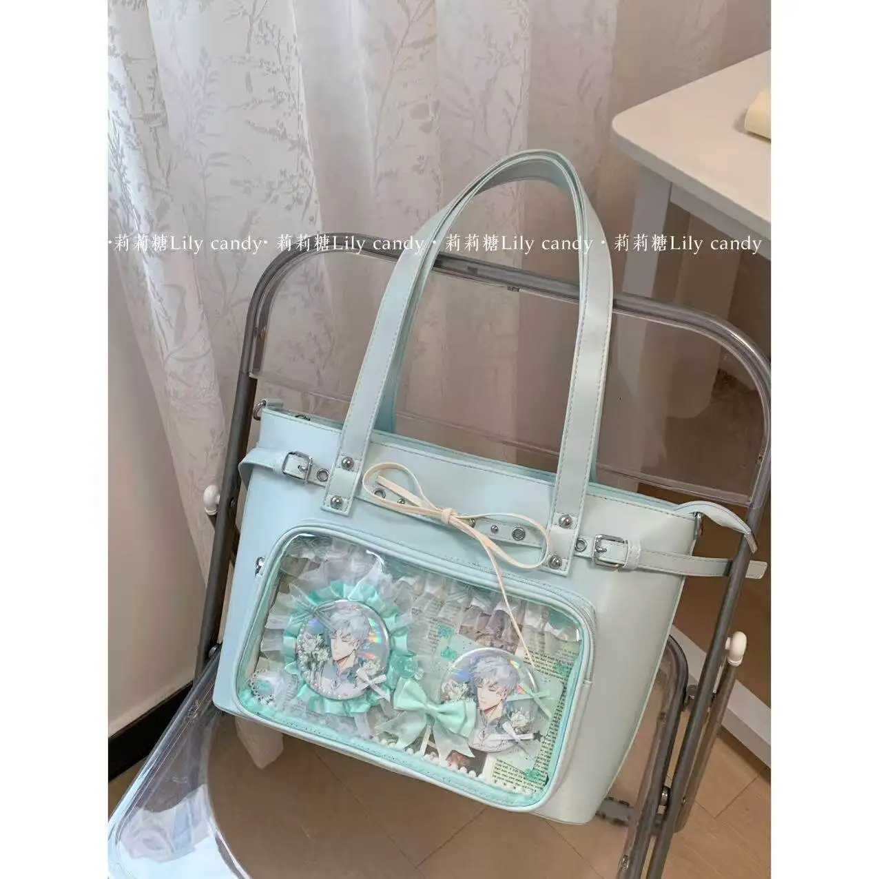 Original Lta Bag Locomotive Wind Star Chasing Hidden Compartment Can Hide Things Pain Bag Niche Shoulder Messenger Bags Woman