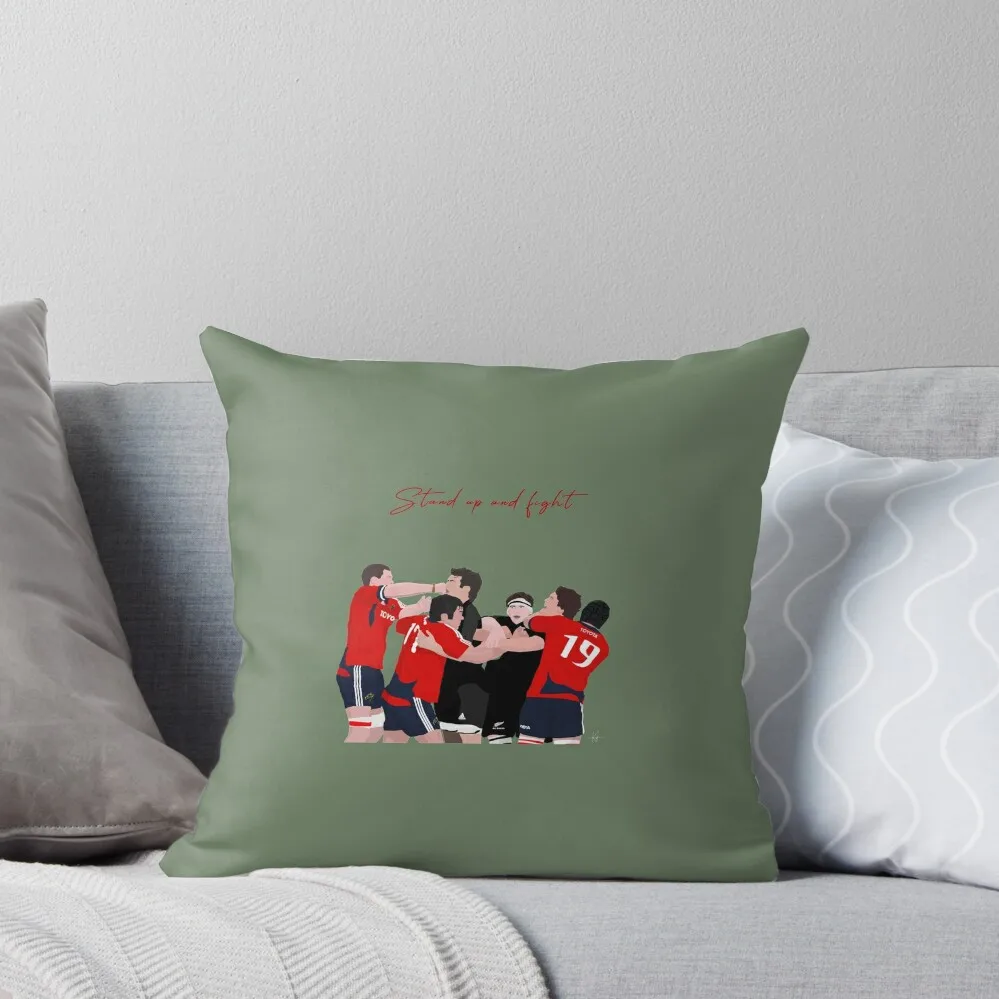 Munster Rugby SUAF 2.0 Premium Scoop Throw Pillow Cushion Cover Christmas Pillows Sofa Cushion christmas decorations 2024 Pillow