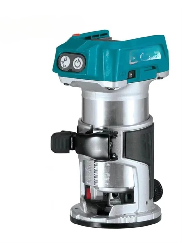 Brushless Trimmer Cordless Electric Router Carpenter Milling Engraving Slotting Machine Carpenter Tools