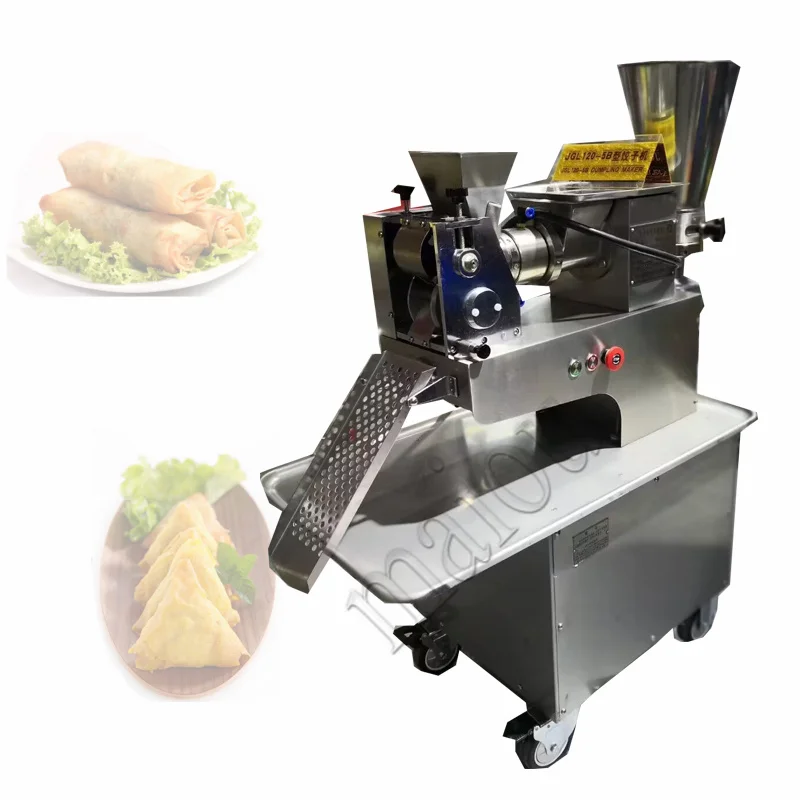 

Automatic Dumpling Wrapper Making Wonton Spring Roll Skin Maker Crepe Tortilla Chapati Roti Machine