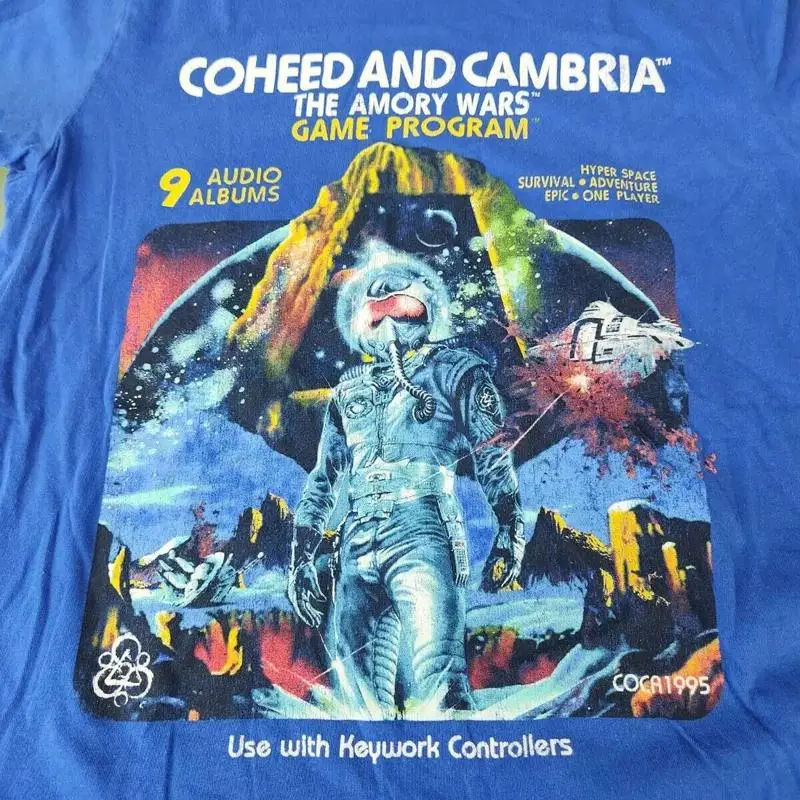 تي شيرت Coheed And Cambria Band Tour من القطن بجميع المقاسات S 5Xl