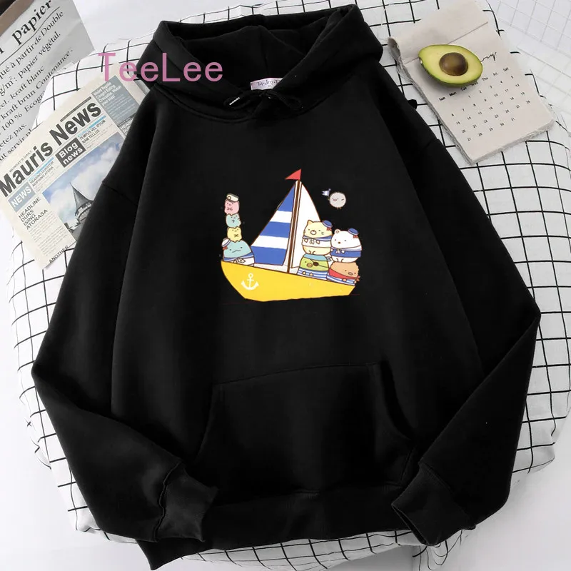 

Kawaii Sumikko Gurashi HoodiesWomen Clothes Cute Sweatshirt Cartoon Graphic Oversize Hoodie Harajuku Korean Style Sudaderas