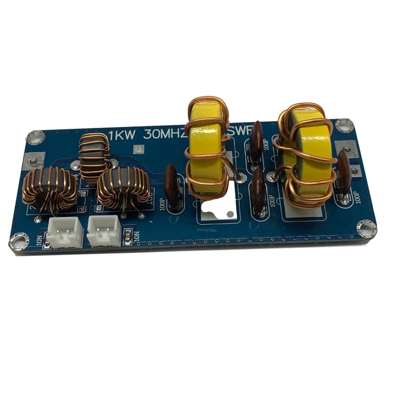 Analyste de bricolage de carte de filtre passe-bas, Ldissolve 1000W, verrerie w 30Mhz SWR pour sortie d'amplificateur HF SSD