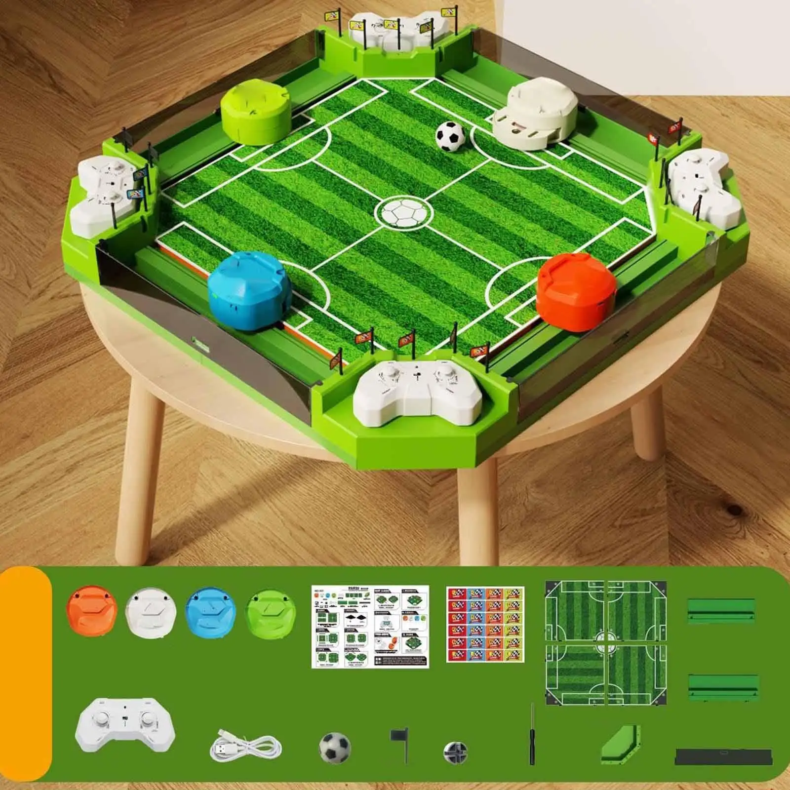 

Remote Control Foosball Table Game Mini Soccer Board Game Gift Table Football