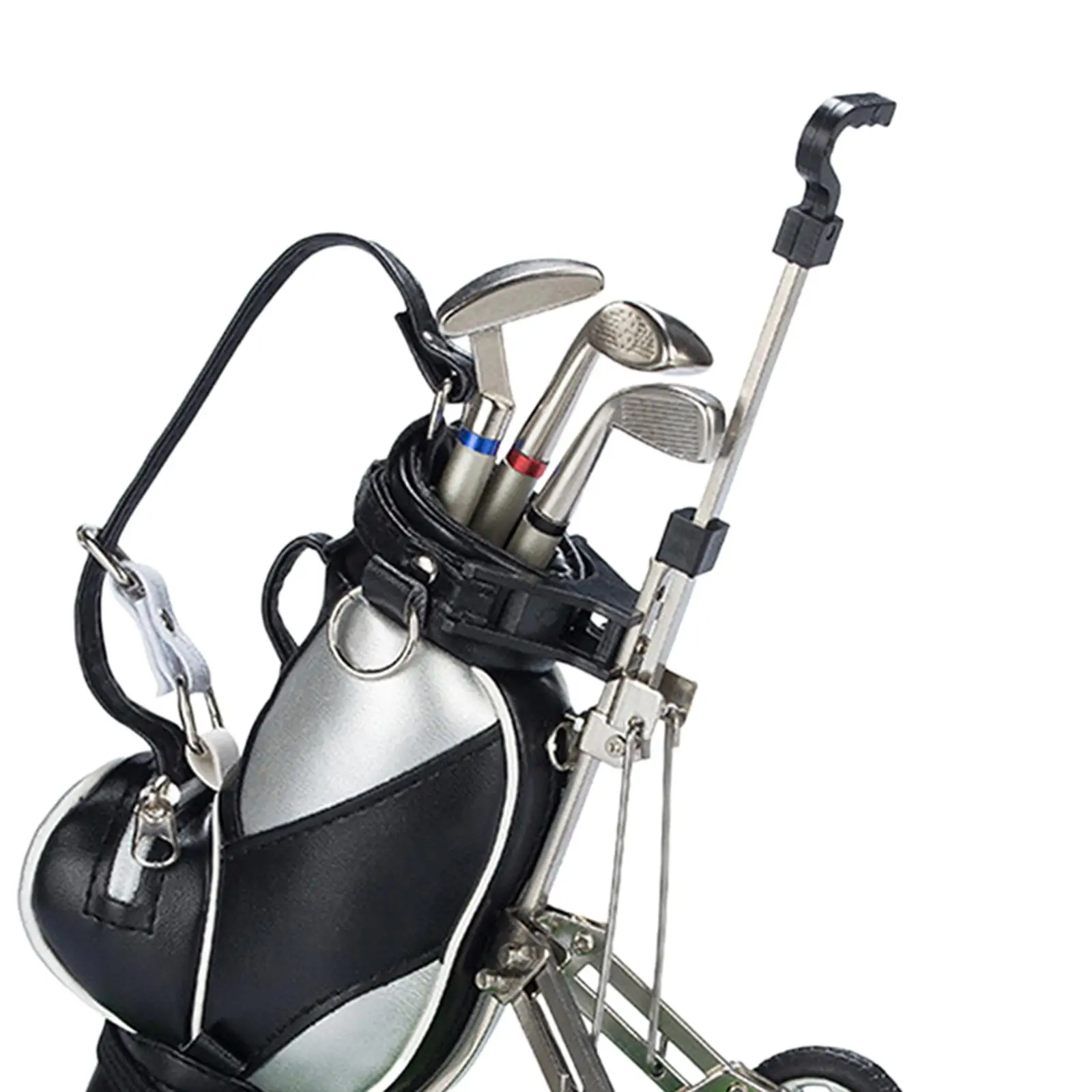 

Golf Bag Miniature Pen Holder Golf Souvenir Desktop Decoration for Golf Fans