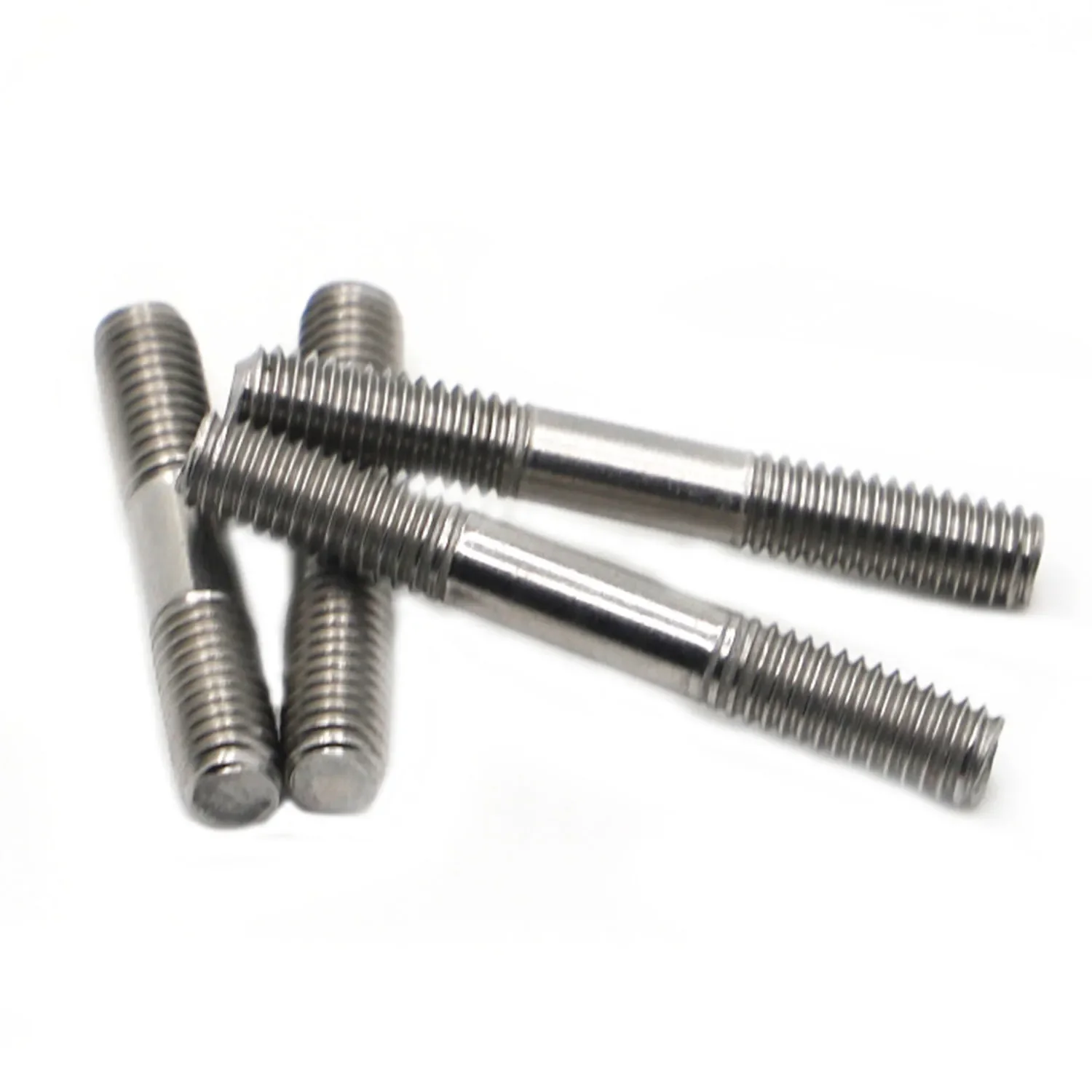 

1-5pcs M3 M4 M5 M6 M8 M10 304 Rod Double Thread Stainless Steel Screw Stud Screw Rod Stud Bolt GB901 L=16-100mm