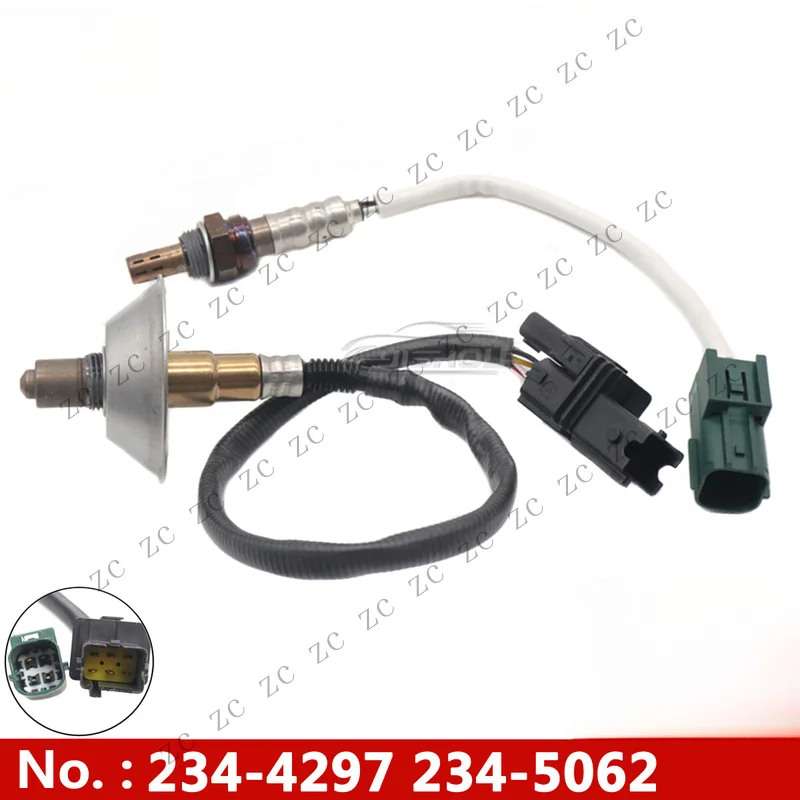 S+ 2pcs Oxygen O2 Sensor For 2005-2012 Nissan Frontier L4 2.5L Upstream&Downstream