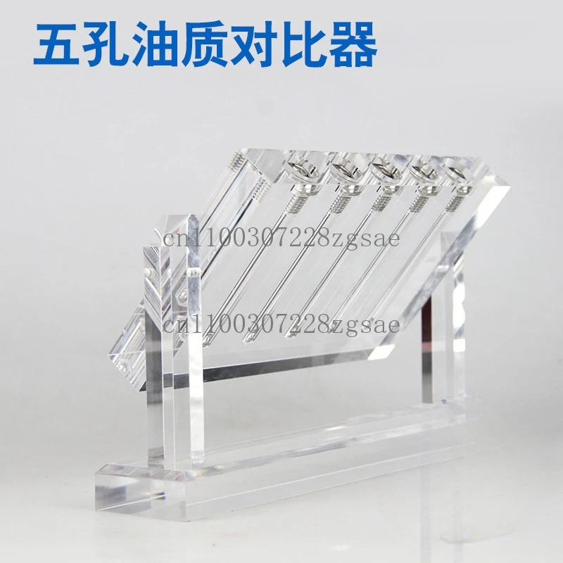 

Компаратор качества автомобильного масла Компаратор Детектор вязкости трансмиссионного масла Демонстрационный стенд