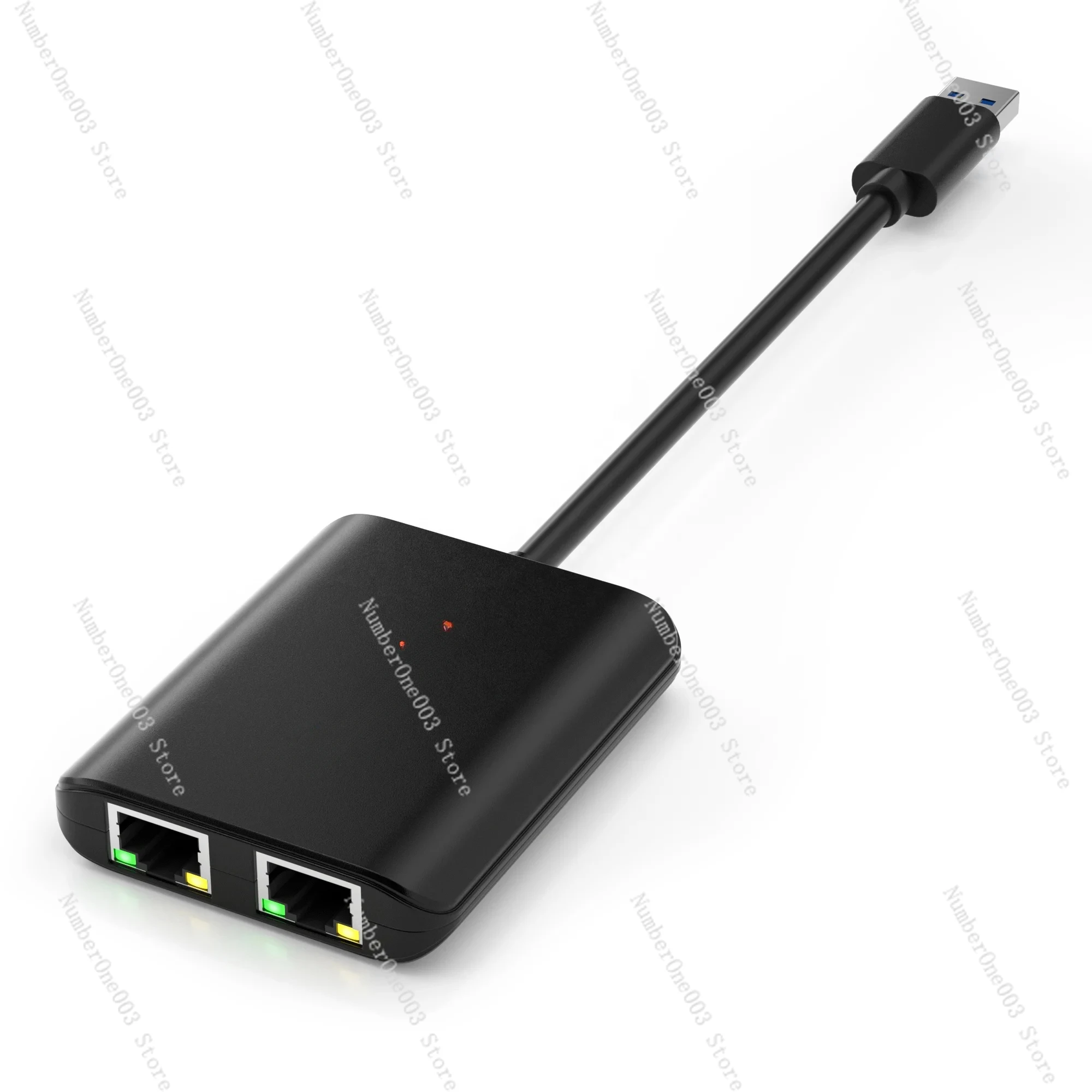 USB 3.0 SuperSpeed to Dual Port Gigabit Ethernet Adapter, CU200