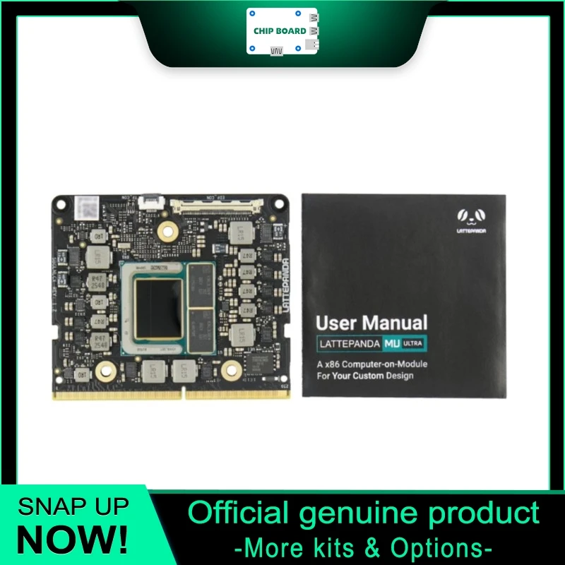 DFRobot LattePanda Mu Ultra Intel Core Ultra 7 256V 16GB 115TOPS AI x86 Compute Module