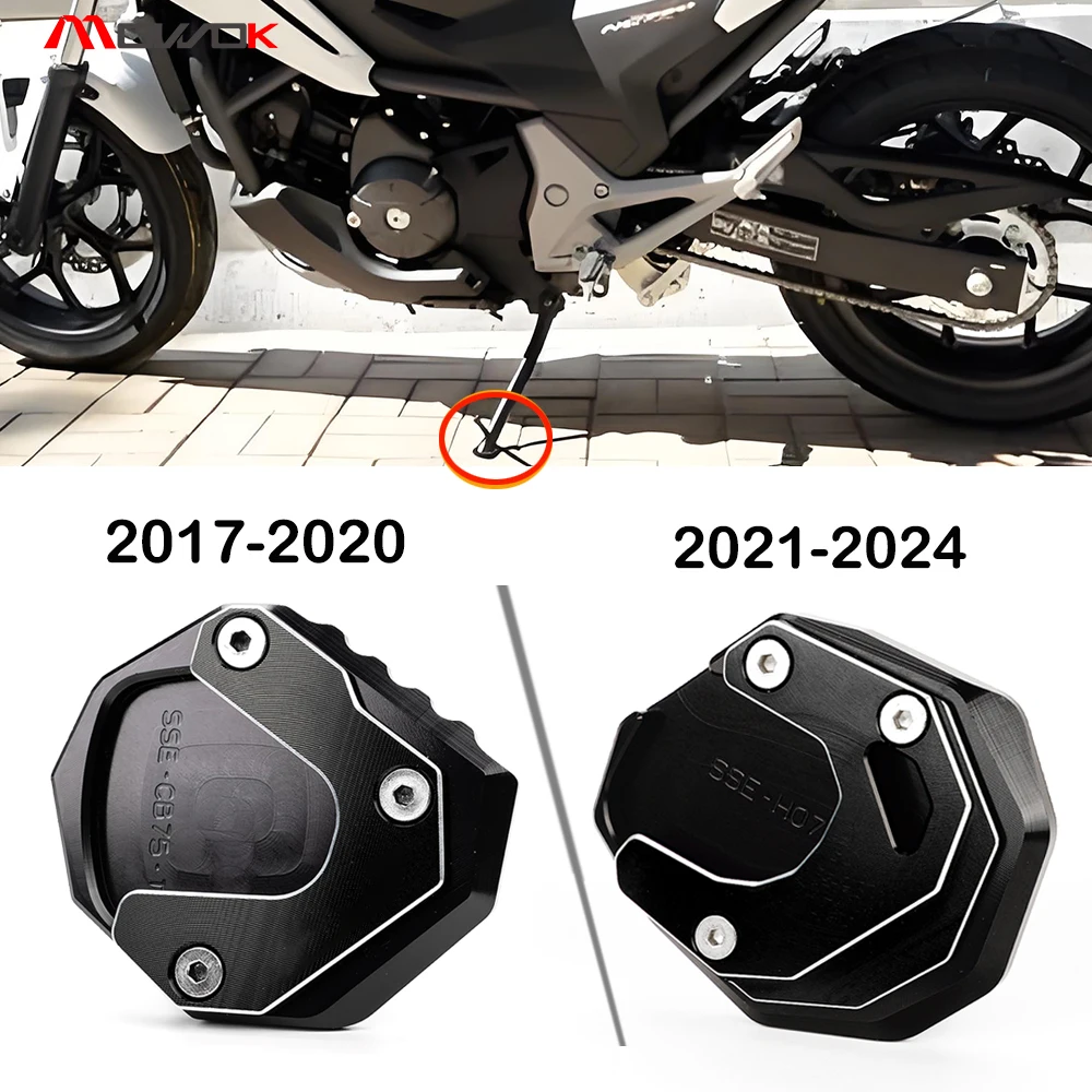 

Для Honda X-ADV 750 nc750x Xadv NC 750x 2017-2024 Xadv750 nc750 x аксессуары для мотоциклов CNC боковая подставка