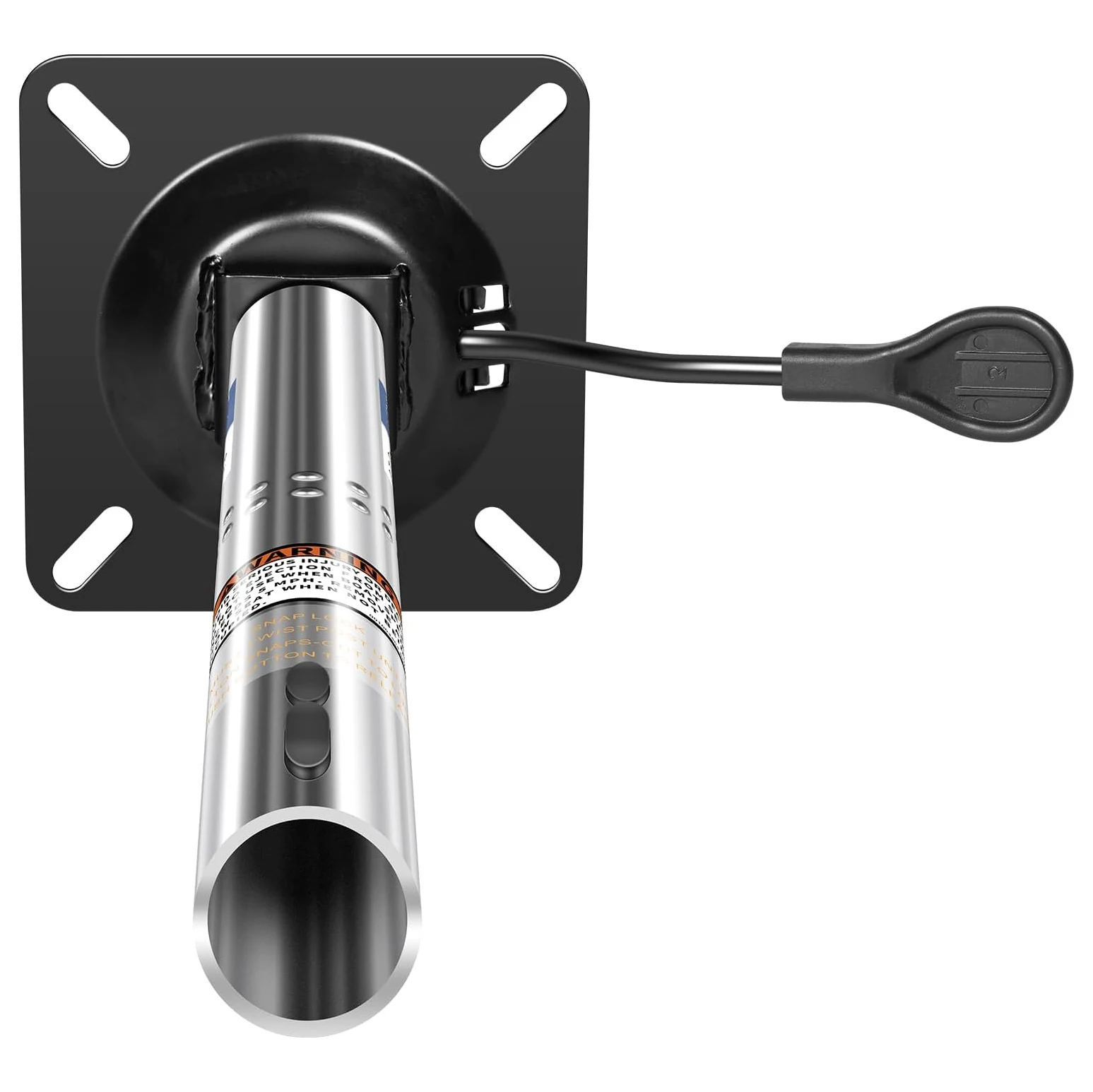 ANX SP-39204 Snap-Lock Power Pedestal Verstellbare Bootssitz-Halterung Verlängerungsstange 1,77" Stange 24"-30" Höhenverstellbar – Detail 12