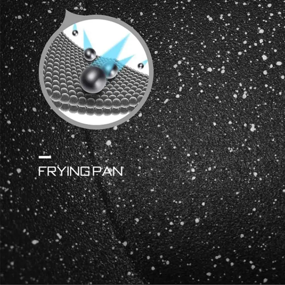 Durable Non-Stick Frying Pan, 26cm Diameter, Suitable for Induction and Gas Stoves, Easy to Clean