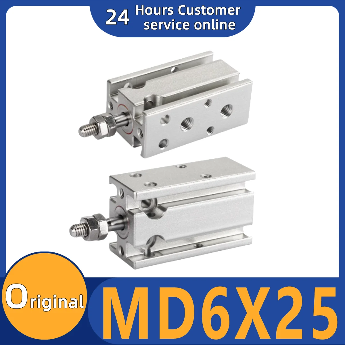 Novo cilindro original MD6X25 MD6X30 MD6X35 MD6X40