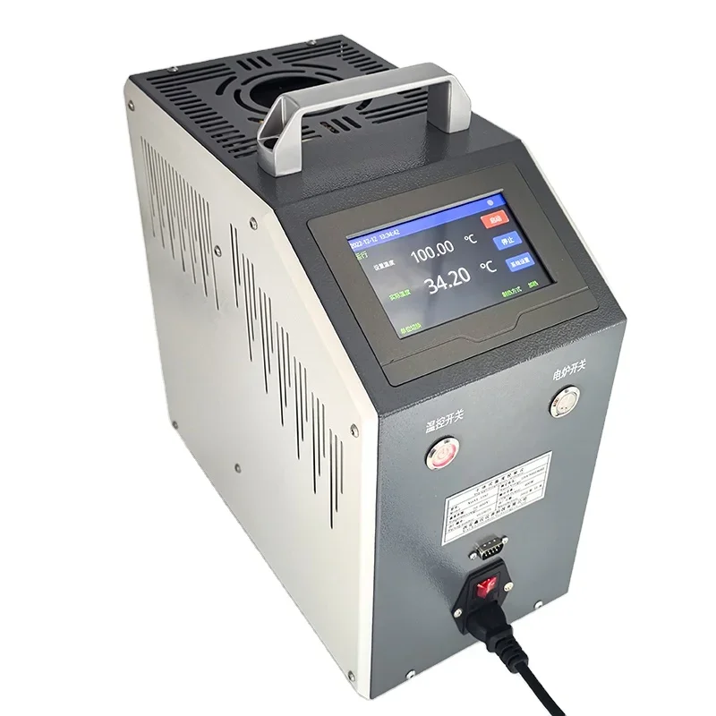 

Portable Touch Screen -40~120C Dry Block Low Temperature Calibrator Furnace