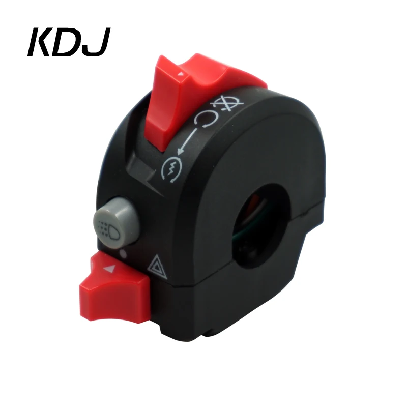 7/8\'\' 22mm Motorcycle Switches Motorbike Headlight Warning Light Start Kill Handlebar Controller Switch Button