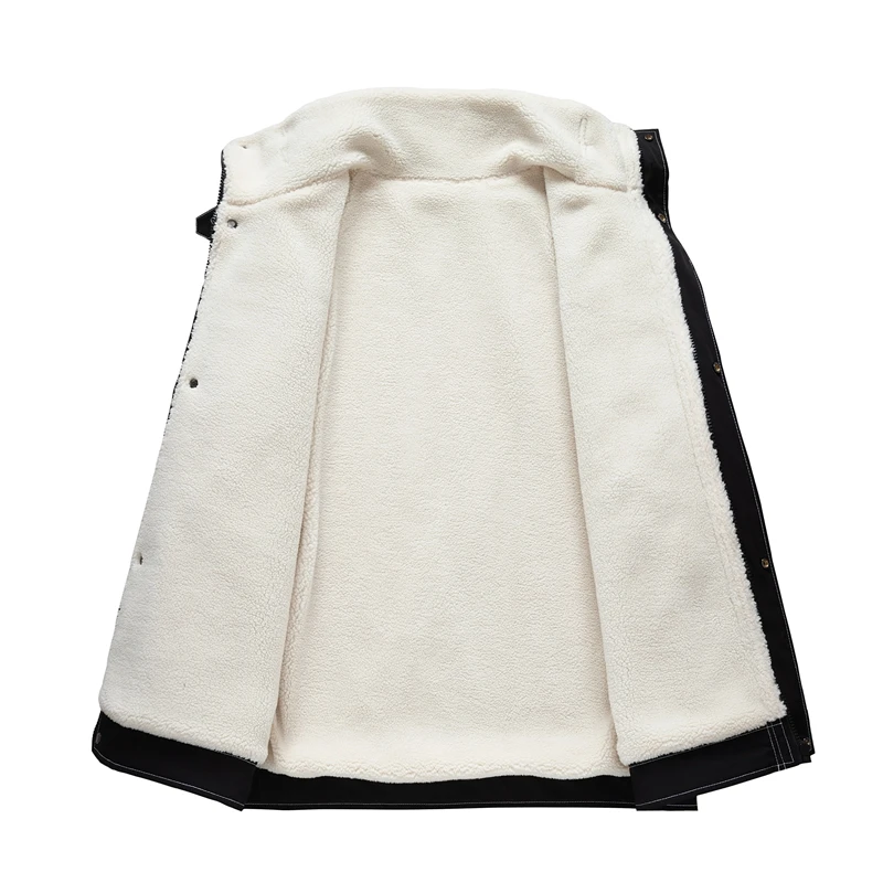 Inverno lã velo workwear jaqueta masculina lã térmica tático casaco esportivo militar softshell caminhadas ao ar livre jaquetas de carga