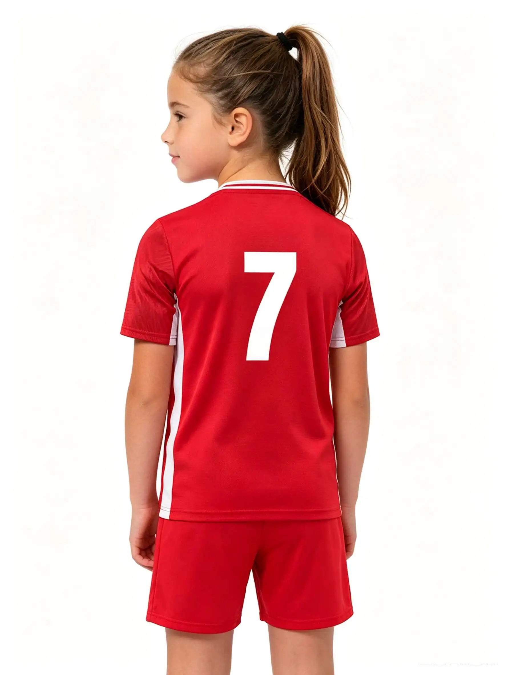 26/27 Unisex Blank Soccer Jersey Set, Kids & Adults Training Uniforms for School Sports, Running & Team Events7112 view 2