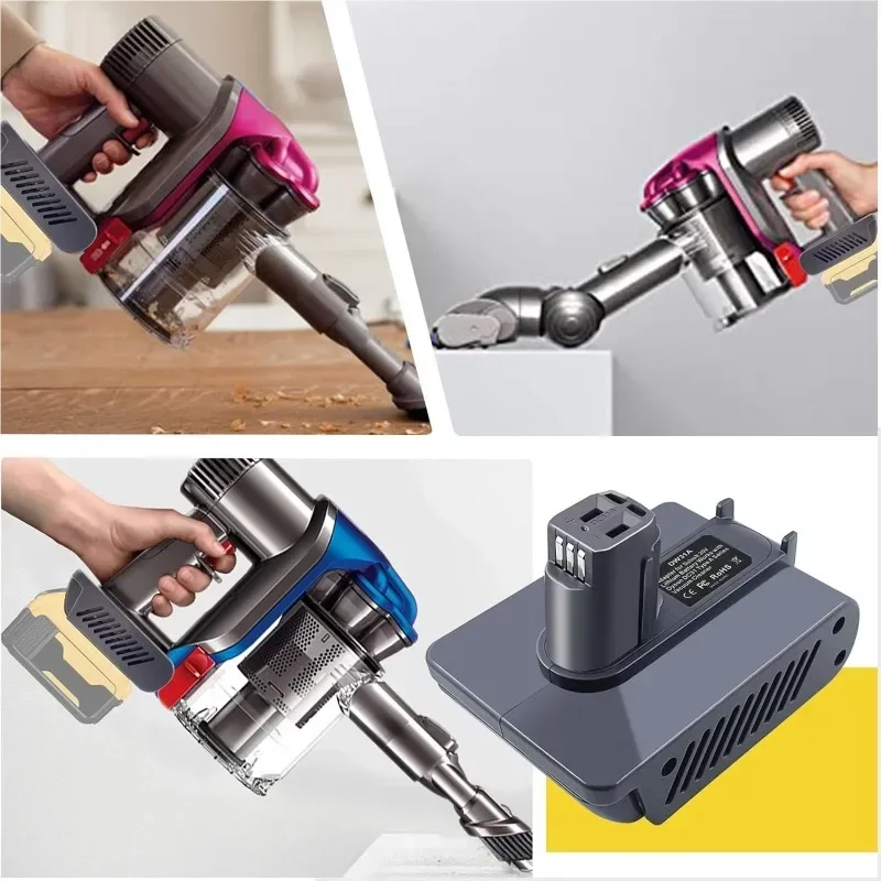 محول MT31A BOS31A DW31A MIL31A لبطاريات ماكيتا/بوش/ديوالت/ميلووكي 18/20 فولت متوافقة مع المكانس الكهربائية دايسون من النوع A