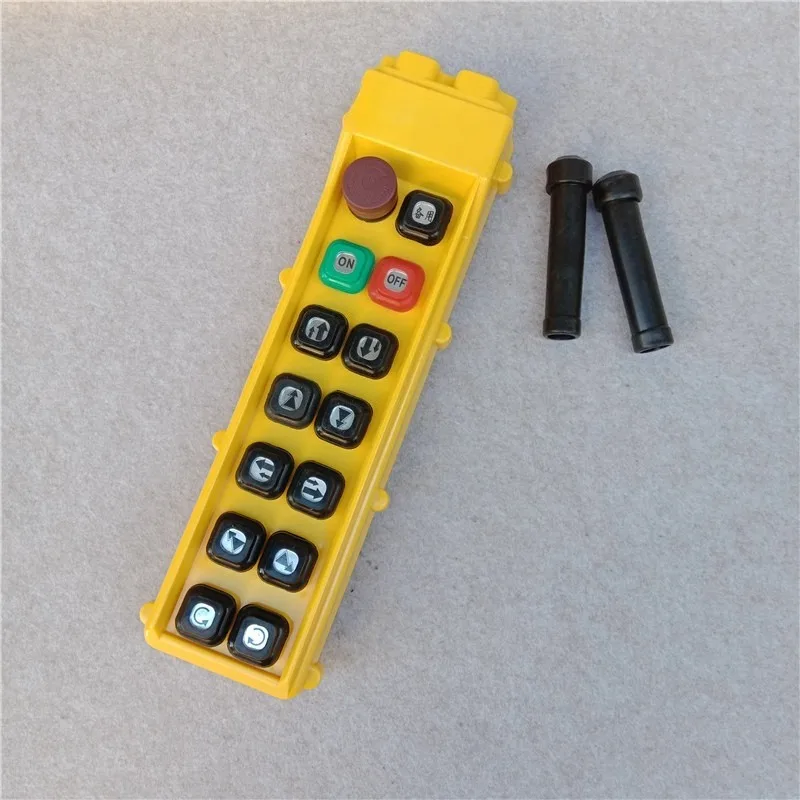 Driving button switch, rainproof crane flashlight door 14-position double-row two-speed button